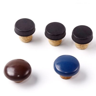 China Wholesale wine bottle cap plastic cap 20mm synthetic cork stopper lid