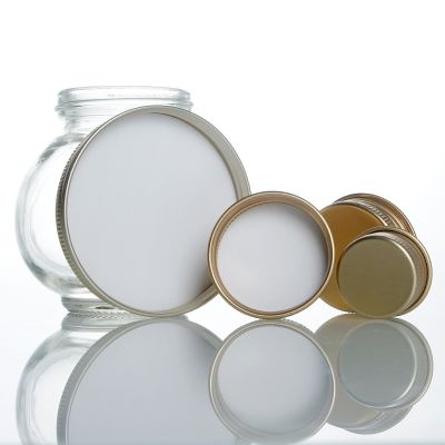 different color custom aluminum tinplate metal material glass jar lids