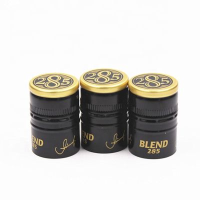 All Choice Custom OEM Metal Caps 30*60 mm 30*50 mm 30*35 mm Ropp Screw Aluminum Cap with Non Refillable Inner Plug