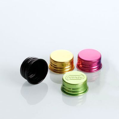 Roll-on Pilfer Proof Caps Aluminum 28 *15 Caps Pre-threaded ROPP Aluminum Cap Wholesale