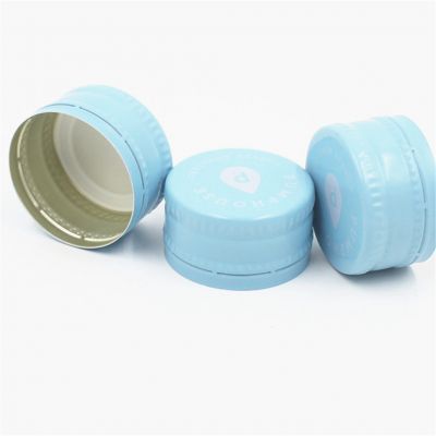 metal aluminum bottle caps 28*15mm SACMI screw aluminum cap lids for water coffee beverage soda bottle