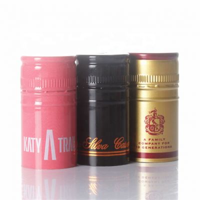 30x60mm wine bottle aluminum screw cap with pe sarantin saranex- liner for wine liquor vodka bottle