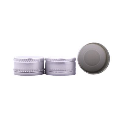 Heat resistant 28mm 38mm metal aluminum bottle lids for spring water spirit liquor juice beverage bottle