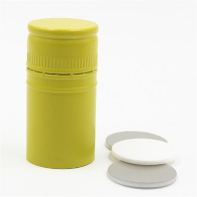 30x60mm metal screw cap with saranex/tin liner price