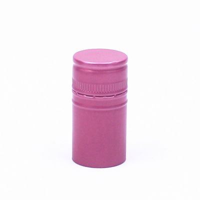 30*60mm aluminum screw thread cap price for wine bottle