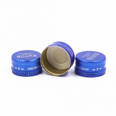 28mm ROPP water beverage tamper evident aluminum caps