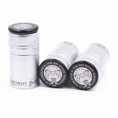 30*60mm aluminum screw caps BVS glass bottle lid wine bottle caps