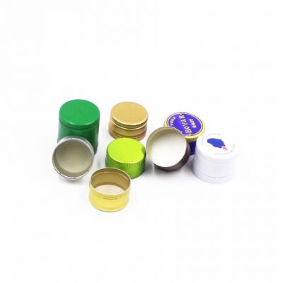 28*18mm 28mm vodka gin rum juice beverage spirits water liquor springs glass bottle pilfer proof aluminum ropp caps