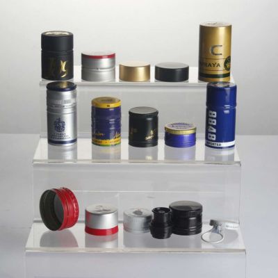 30mm 28mm spirits gin liquor vodka beverage aluminum pilfer proof aluminum bottle caps