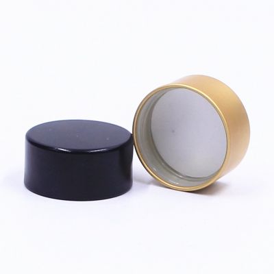 GPI 28/38/400 aluminum cap custom gold silver black matte color aluminum thread metal Cap