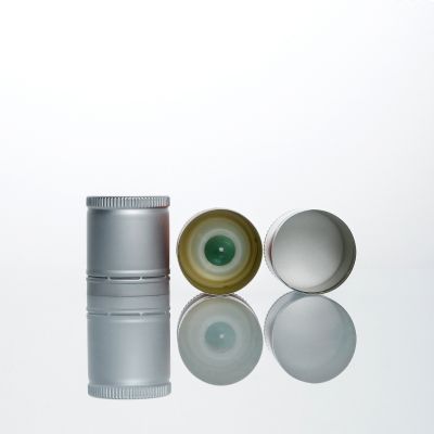 30*44mm aluminium plastic cap for Brandy Rum Gin Liquor Spirits Vodka Bottle aluminium plastic Non Refillable Caps