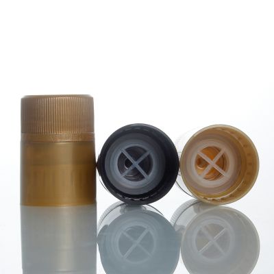 stocked aluminum metal Plastic Liquor Gin Rum Spirits vodka Bottle Non Refillable cap