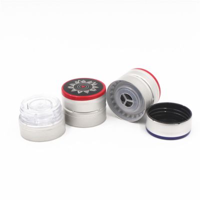 Customize size aluminum plastic non refillable tamper evident gin liquor spirits vodka cap