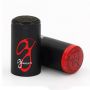 Custom Color Embossed Logo PVC heat shrink capsule cover bottle aluminum foil shrink cap cover