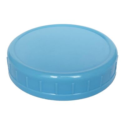 BPA Free 86mm Colored Plastic Canning Jar Lids for Wide Mouth Mason Jar
