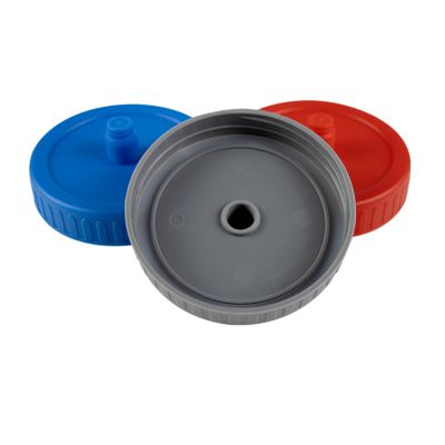 Bulk 86mm Silicone Fermentation Airlock Plastic Mason Jar Lids