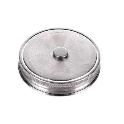 Airlock Silver SS304 70mm Fermentation Mason Jar Vacuum Sealed Lid for Pickles