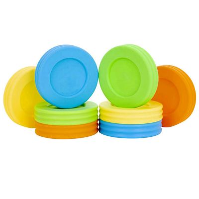 Regular Mouth 70mm Colorful BPA-Free Plastic Lid For Mason Jars