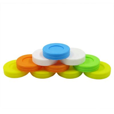 BPA Free Food Grade Regular Mouth 70mm Plastic Mason Jar Canning Lids