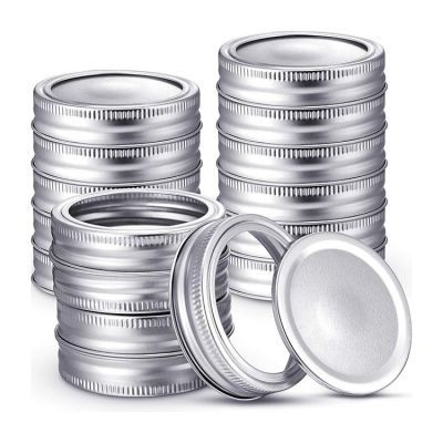Tinplate 70mm Food Safe Sealed Leak Proof Jar Band Lid For Mason Jar