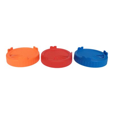 Wholesale 86mm Customized Color Plastic Sprouting Lid For Mason Jar