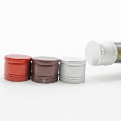 Custom Logo Tamper Evident Metal Ropp Caps 30*24mm Aluminium Cap for Wine Bottles