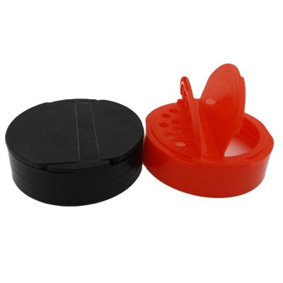 BPA Free Black Green Red PP Spice Jar Cap Plastic Butterfly Jar Lid