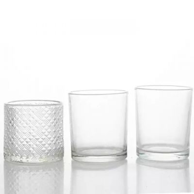 Various specifications and sizes of colored frosted glass candlestick manufacturers sell well