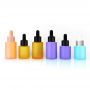 Wholesale custom color and logo 30ml glass serum dropper bottle CBD bottle for cosmetic packaging