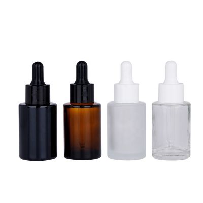 Wholesale fancy 30ml empty pretty care package CBD cuticle serum essential oil glass dropper bottle