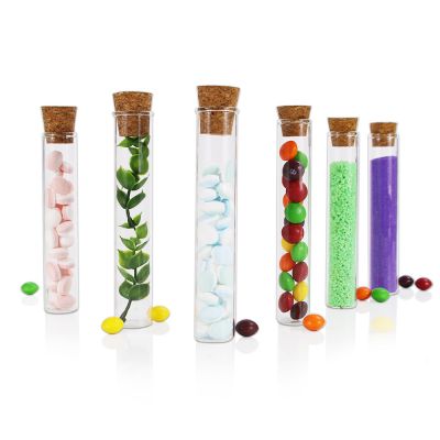 Hempacka 5Ml 7Ml 8Ml 10Ml 12Ml Colorful Portability Herb Candy Bead Craft Supply Storage Roll Empty Pyrex Glass Tube For Cigar