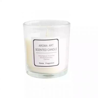 8 oz 10 oz 12 oz 14 oz Clear Glass Candle Jar With Lid Glass Jars For Candle In Bulk Home Use