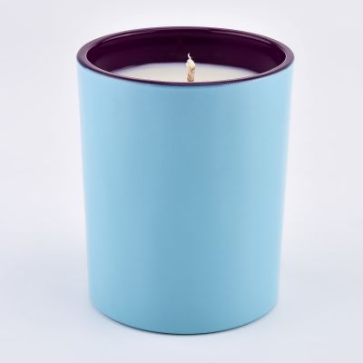 Luxury Spray Glass Jars for Candle Custom for Home Decor Wholesale