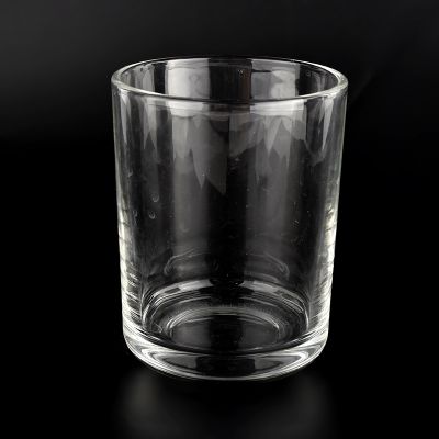 large round bottom glass candle jars and candle holders