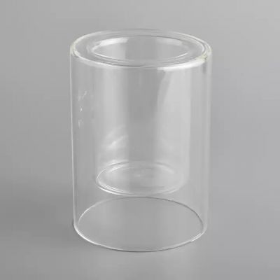 10oz unique clear candle jars glass round candle wholesale