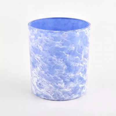 OEM new design style round candle jar for candle making for home decor