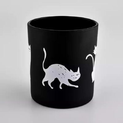 custom cute animal candle jars glass for home decoration