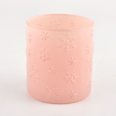 unique glass candle jar beautiful design candle vessel wholesale