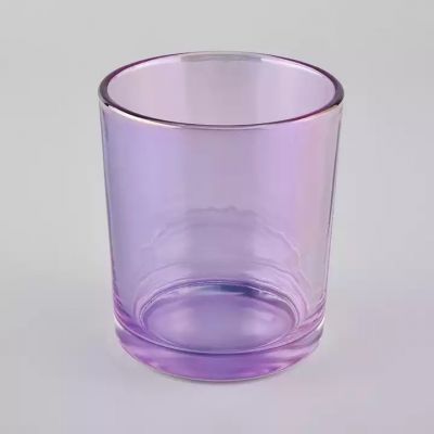 Spray Glass Candle Jar for Candle Making Round Wholesales