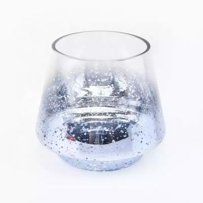 Unique shape glass candle holders wholesale candle supplies