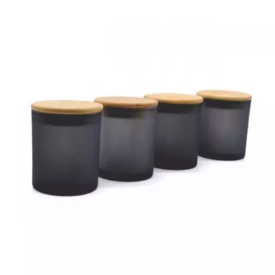 Private label Wholesale Custom Natural gray Scented Candle Aromatherapy Soy Wax Candle Jar