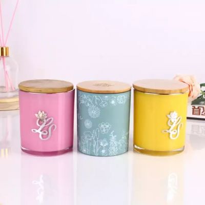 Shot Lead time wholesale-Candle-Vessels Ready To Ship Colourful Candle Vessel