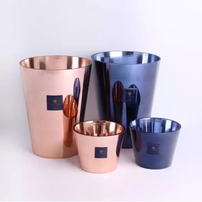 Luxury Large Candle Jar Color Empty Glass Jars Large For Candles Jar Wholesale Small Sizes And Large