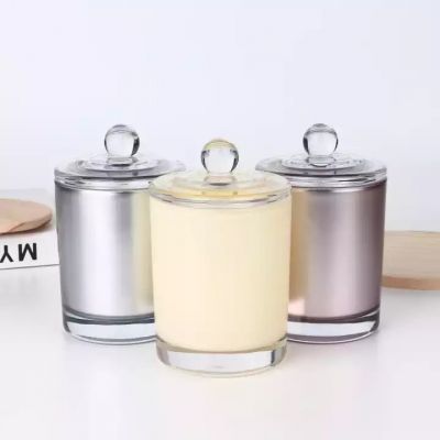 Wholesale Luxury Glass Jar Soy Wax Scented Candle Custom Soy Wax Glass Jar Scented Candle Factory