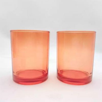 Cheap 8oz Empty Coloured Glass Candle Jars For making candles