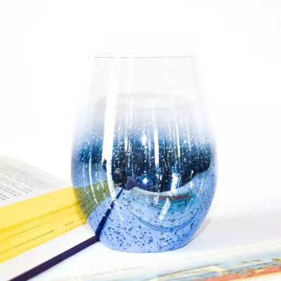 luxury wedding decorative birthday gift household glassware empty glass cup candle jar