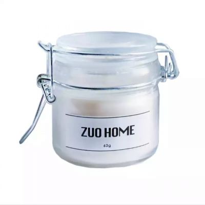 Scented Clear Votive Glass Candle Holders With Lid