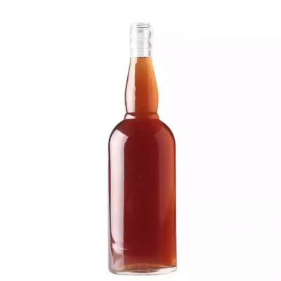 High Quality Classical Shaped Vodka Bottles 750ml With Screw Cap Clear Bottles For Vodka Price