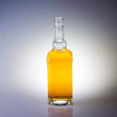 Hot Selling Custom 500ml 700ml 750ml Two In One Whisky Brandy Glass Bottle For Custom Logo