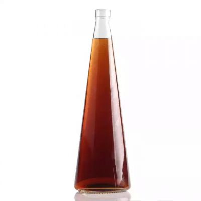 Wholesale China Cheap Price New Design Conical Bottle Thin Bottom Glass Bottle 75cl Erlenmeyer Flask